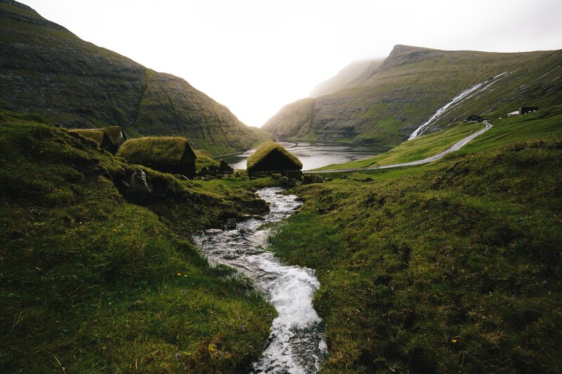 Stream in Valley