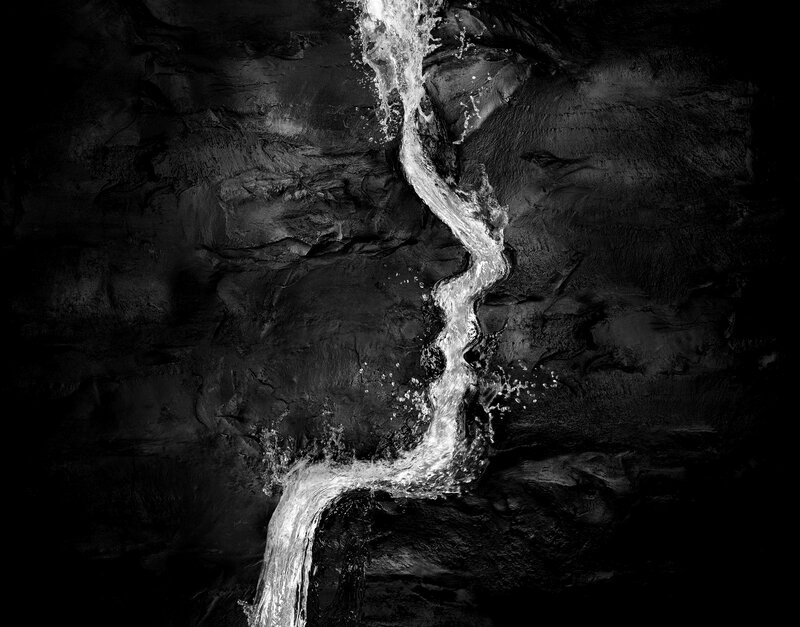 Stream of Water — Black