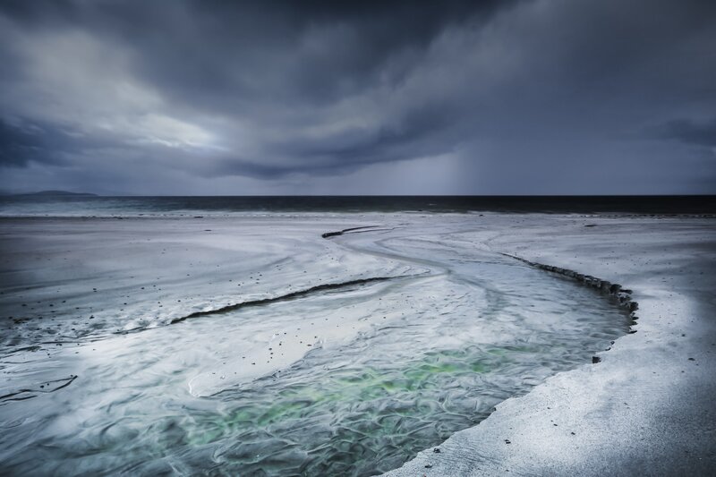Stream on Beach