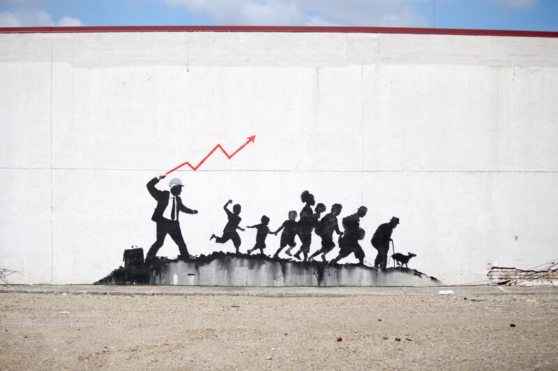 Street Art Mural on Wall