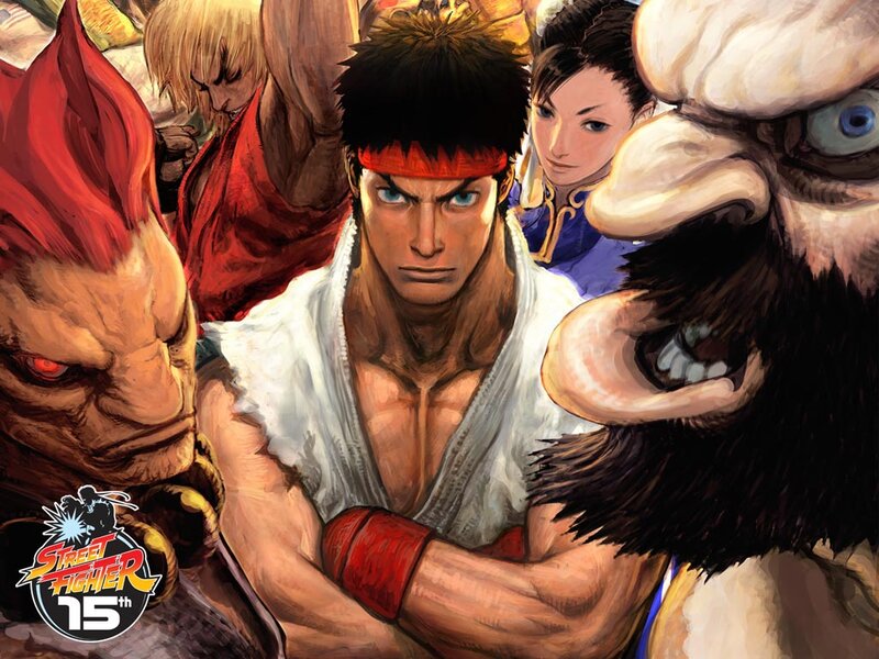 Street Fighter 15th Anniversary Art