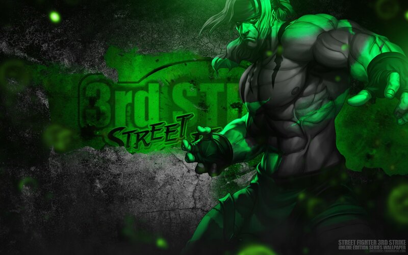 Street Fighter 3rd Strike character art