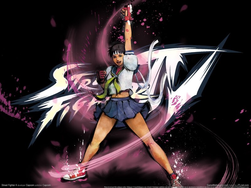 Street Fighter 4 character art