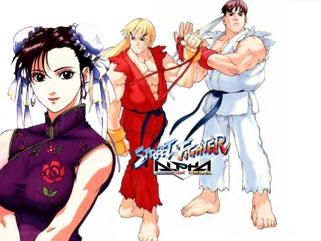 Street Fighter Alpha characters