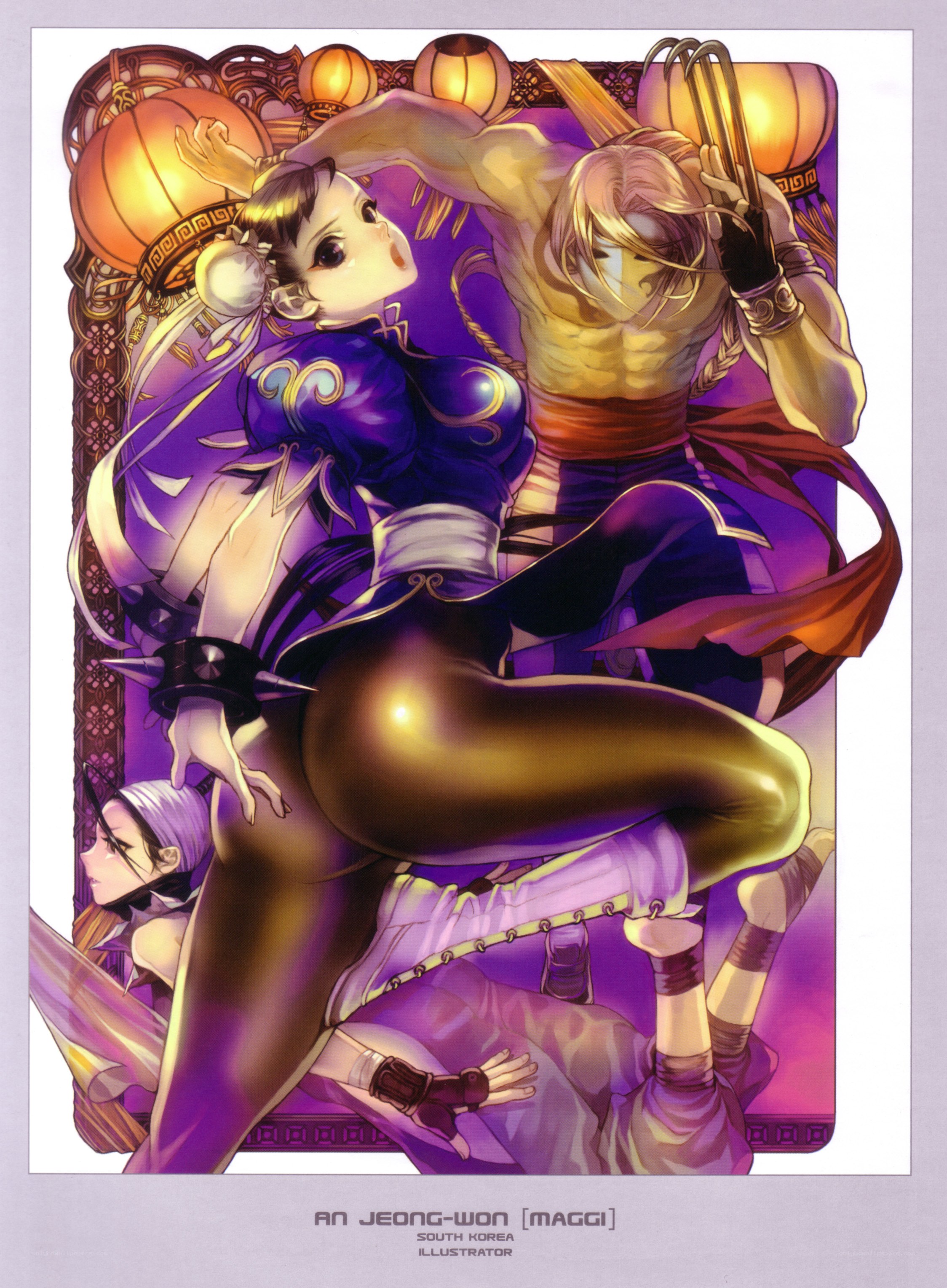Street Fighter art illustration