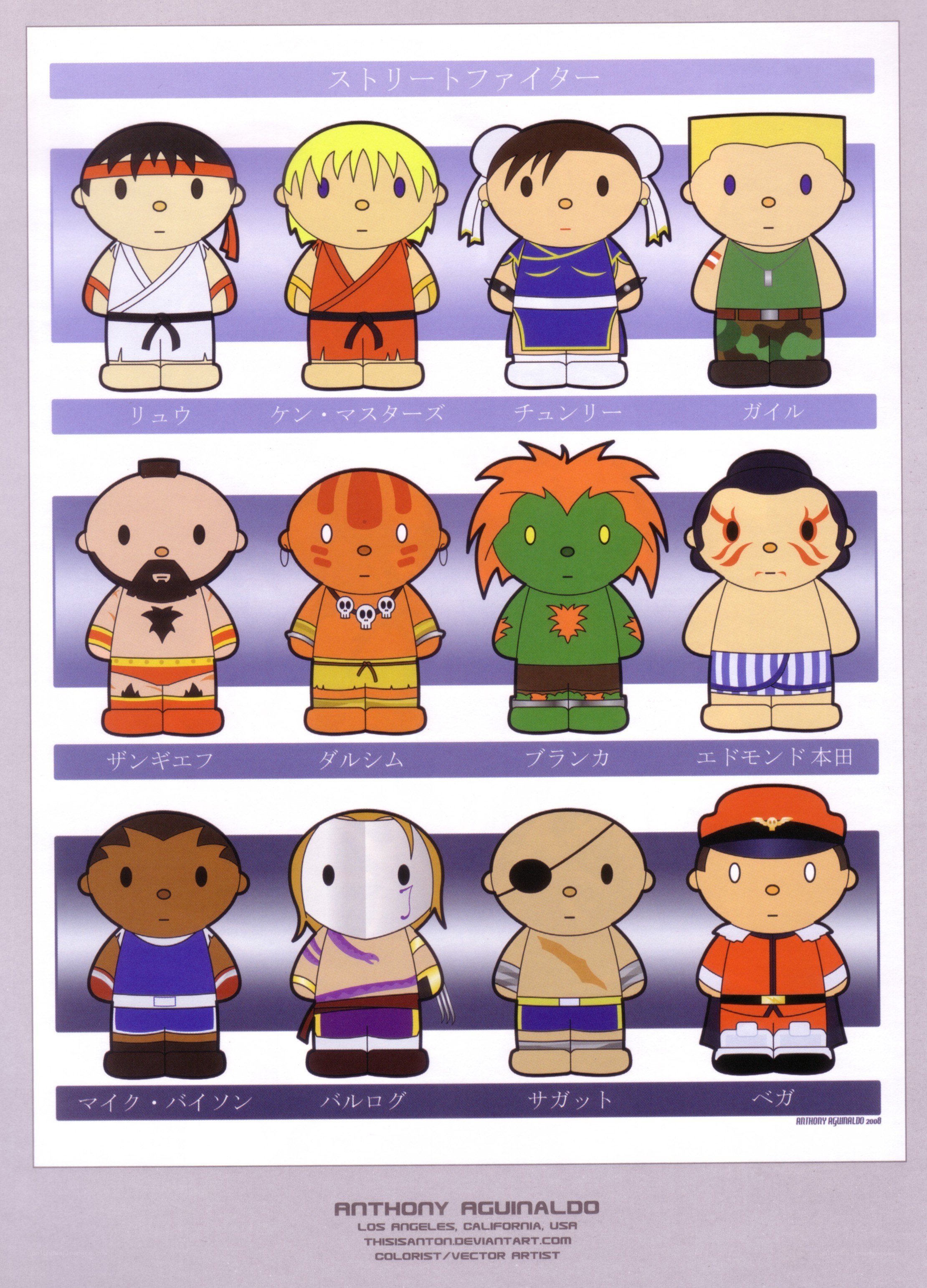 Street Fighter character art
