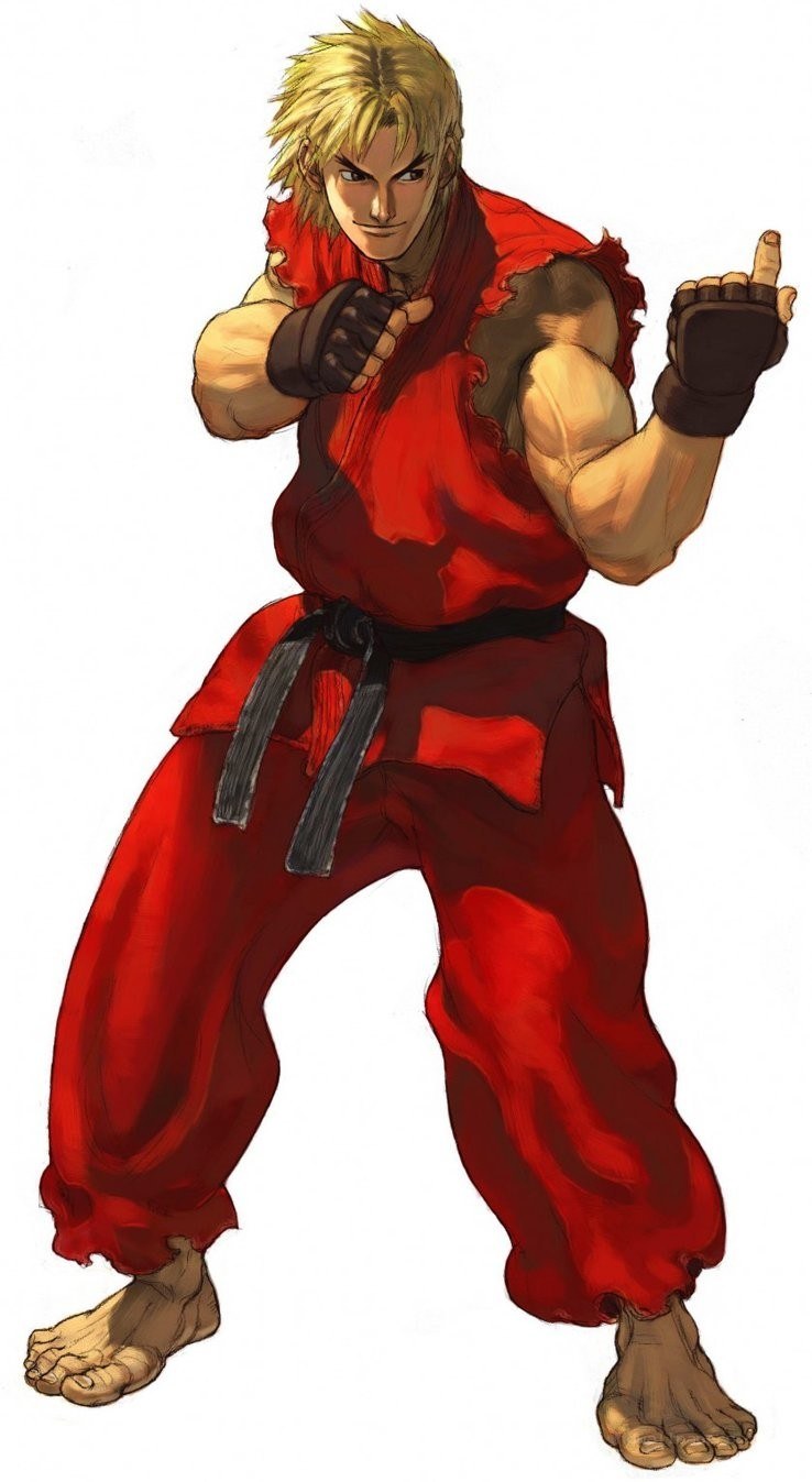 Street Fighter character artwork