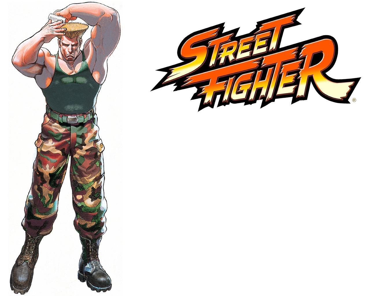 Street Fighter character artwork
