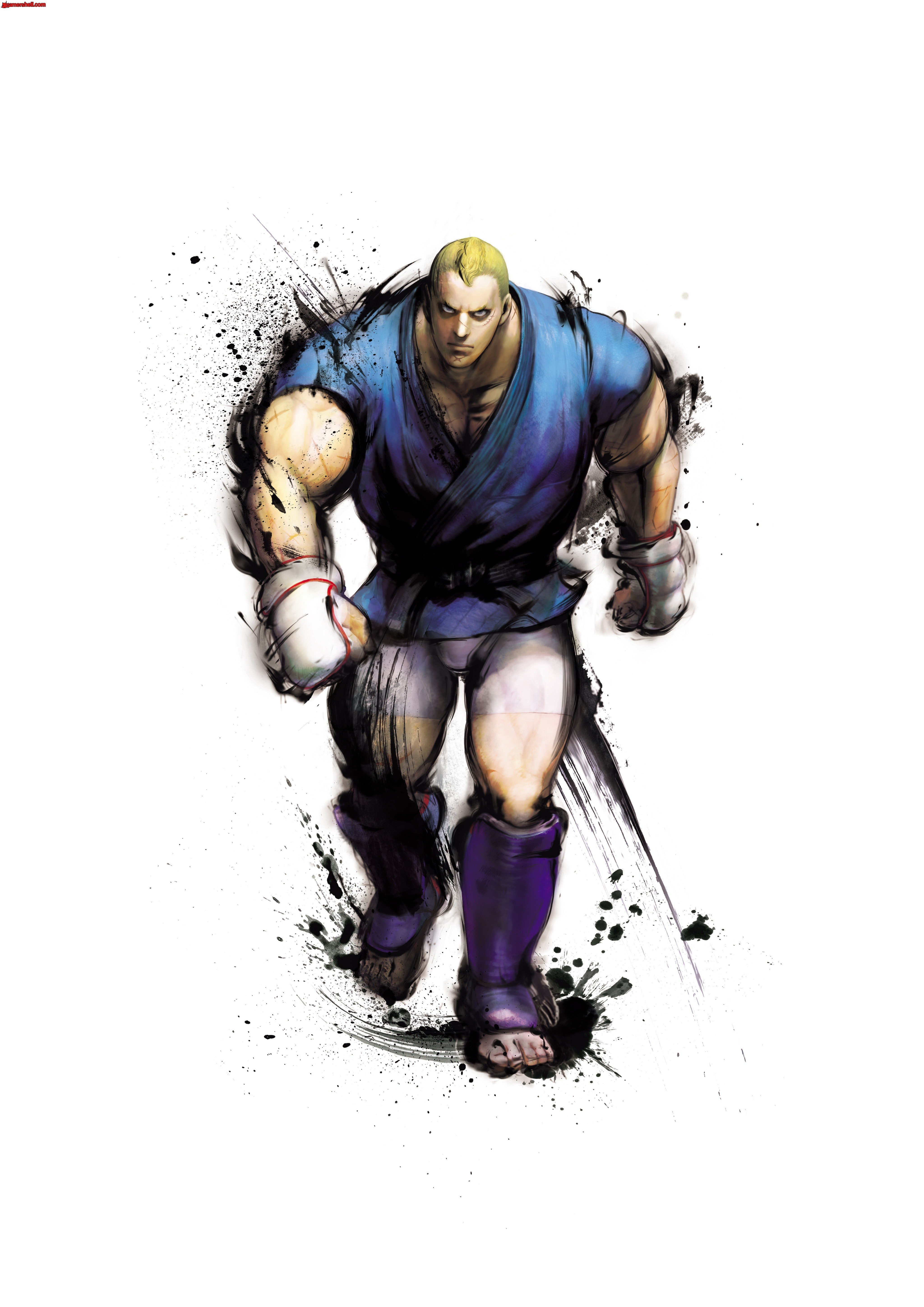 Street Fighter character artwork