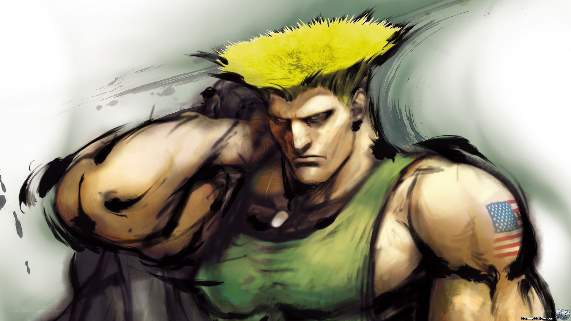 Street Fighter character artwork