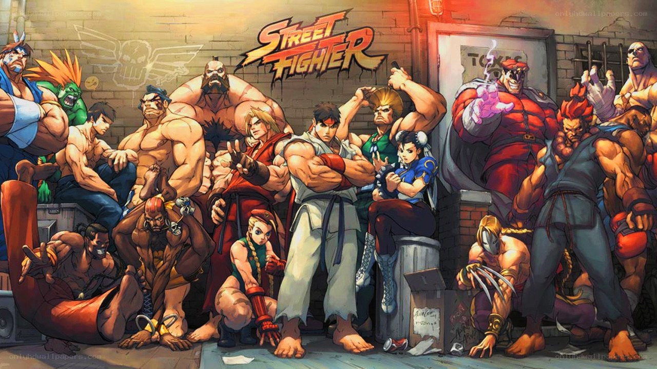 Street Fighter character lineup