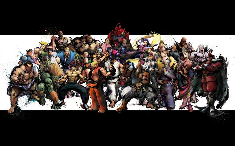 Street Fighter character lineup
