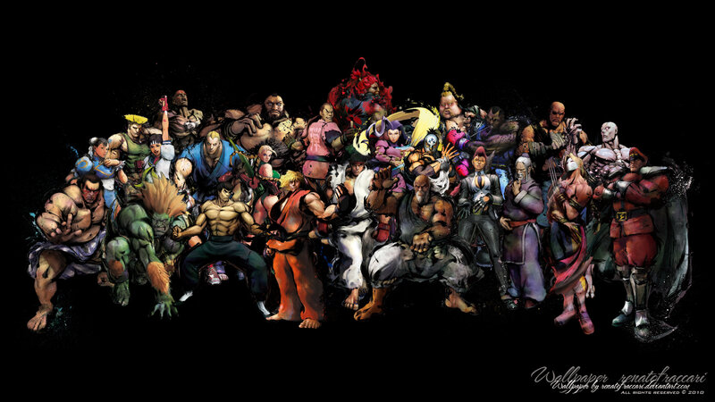 Street Fighter character lineup
