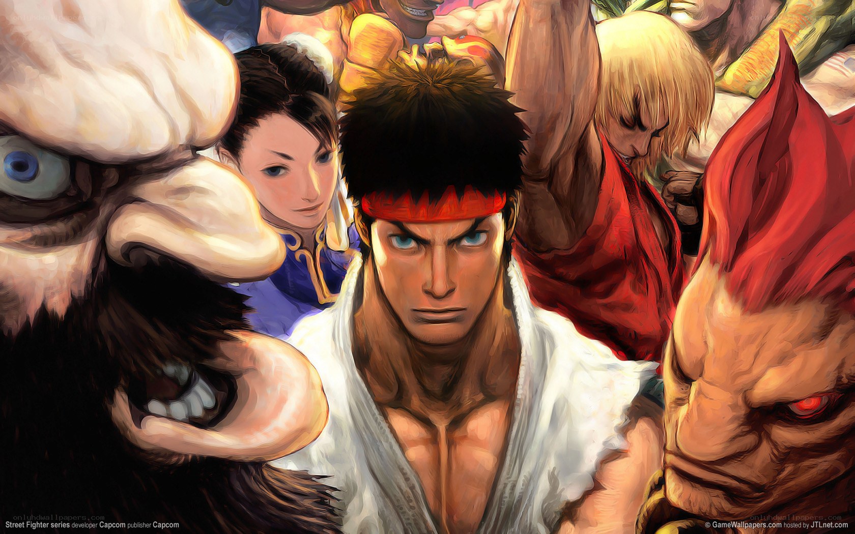 Street Fighter character lineup