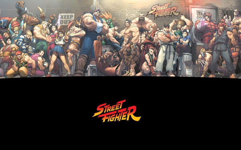 Street Fighter character lineup
