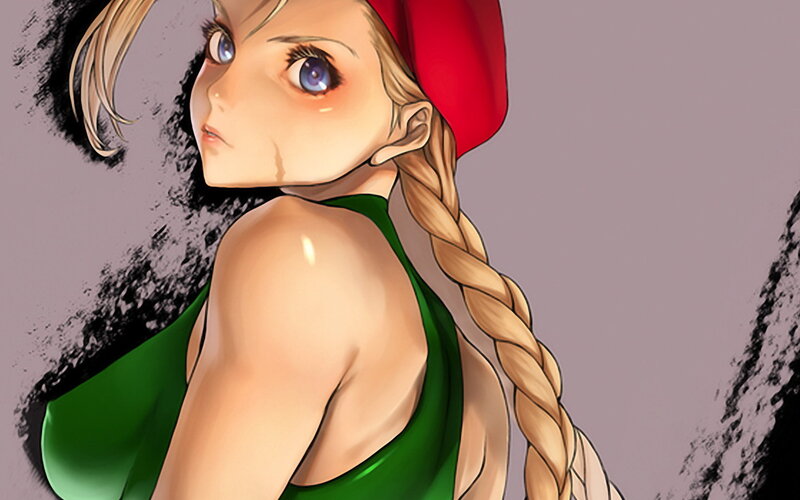 Street Fighter character portrait