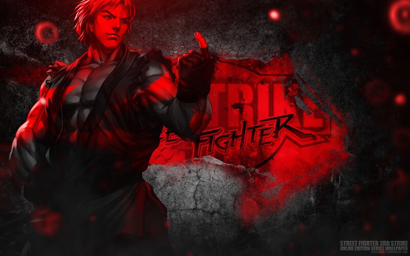 Street Fighter character wallpaper