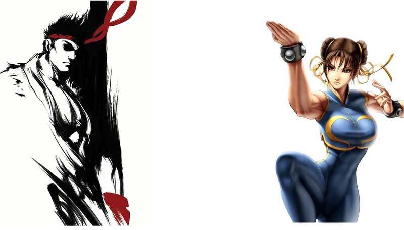 Street Fighter characters art