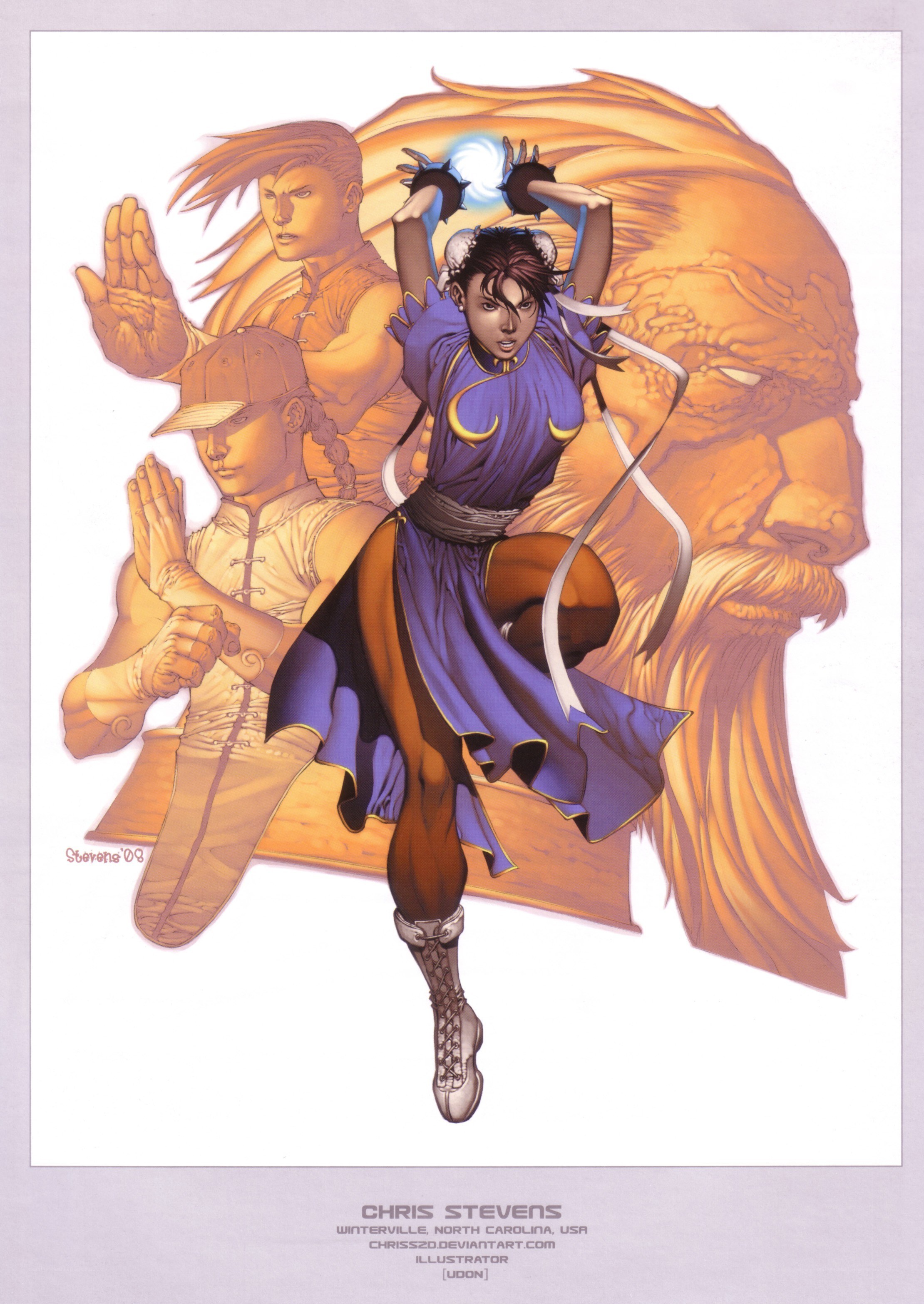 Street Fighter characters artwork