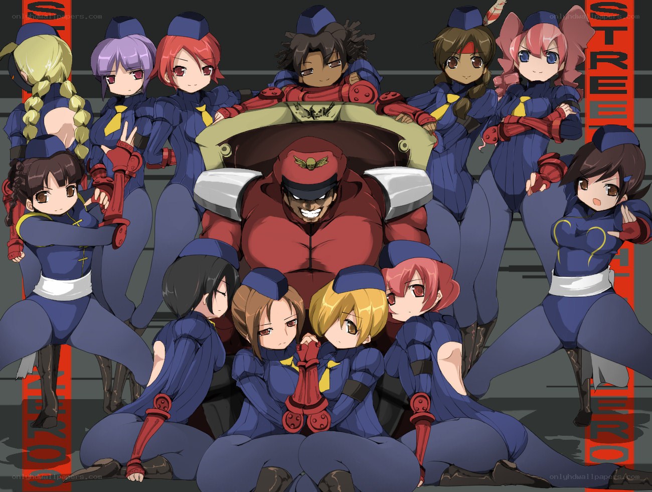 Street Fighter characters group