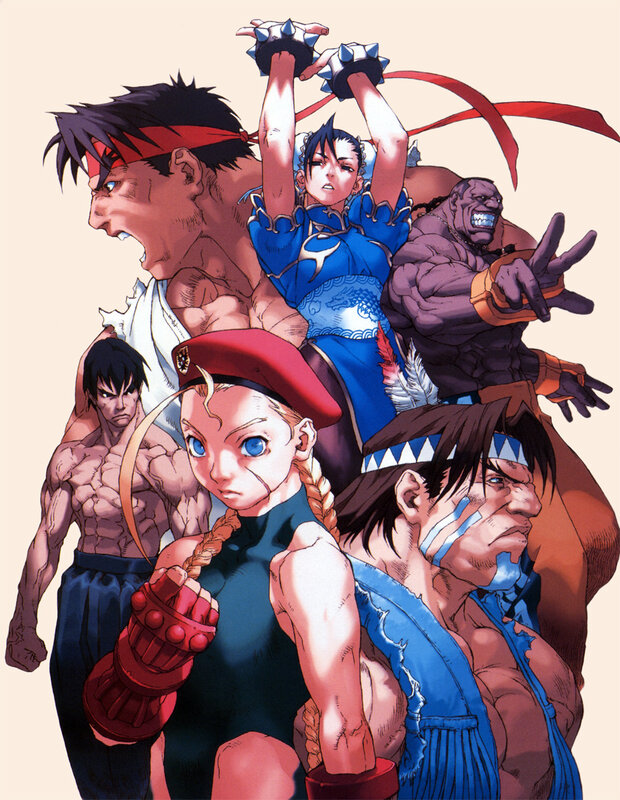 Street Fighter characters group