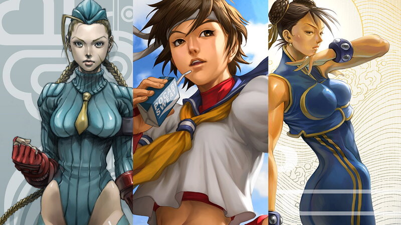 Street Fighter female fighters