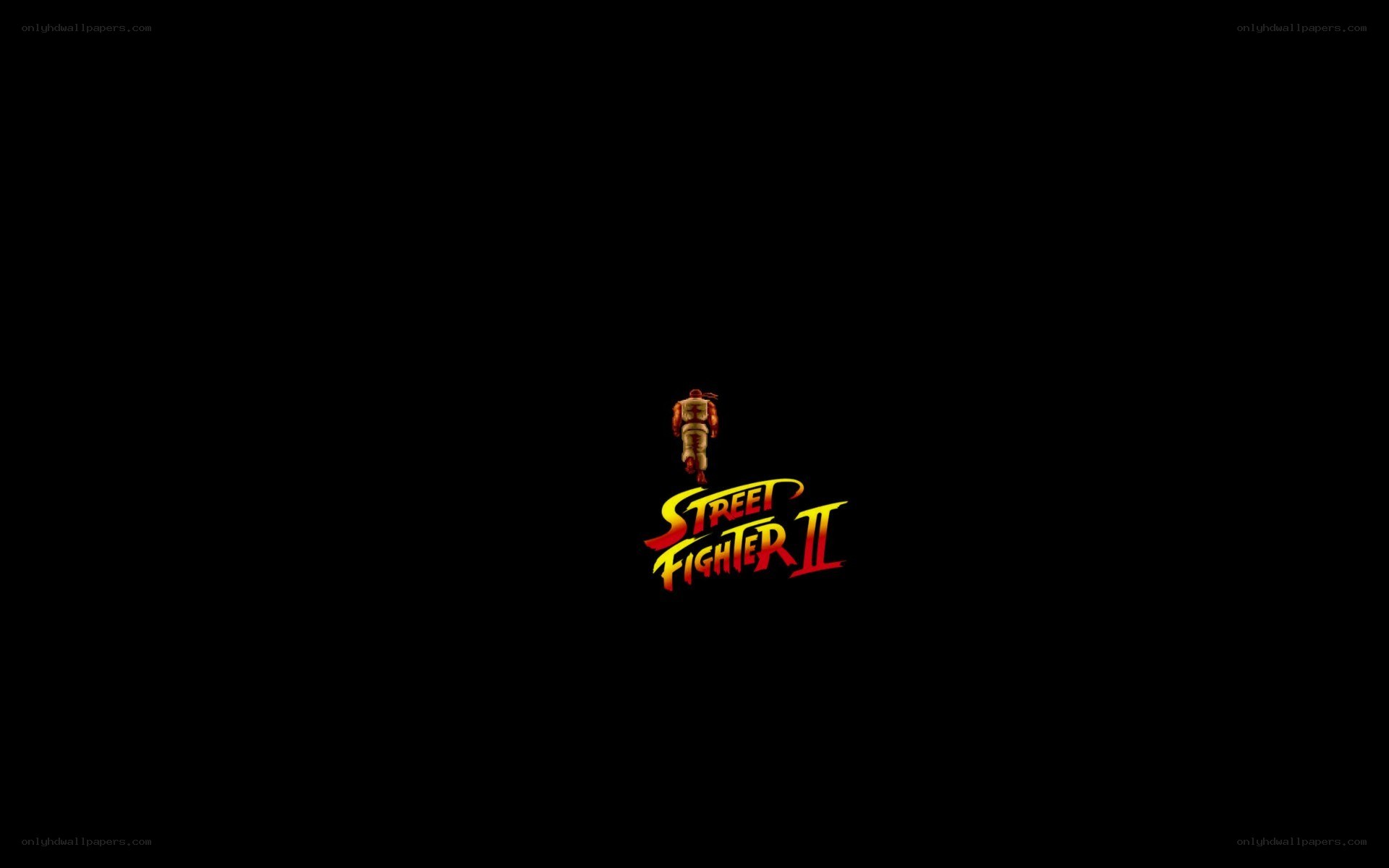 Street Fighter II title screen