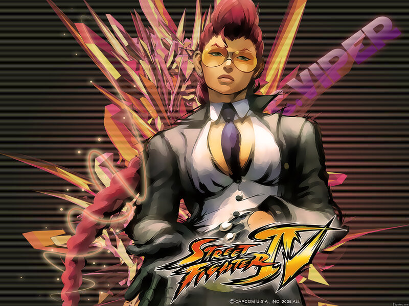 Street Fighter IV character art