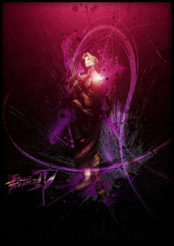 Street Fighter IV character art