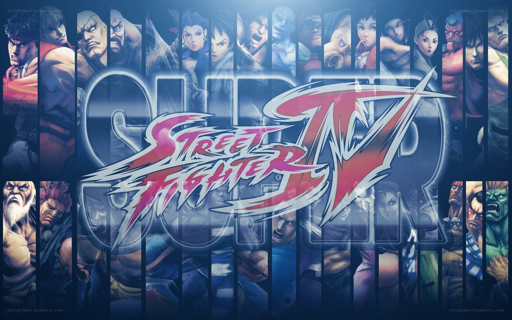 Street Fighter IV character lineup