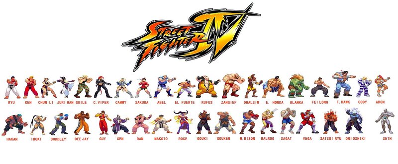 Street Fighter IV characters