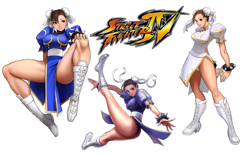 Street Fighter IV Chun-Li art