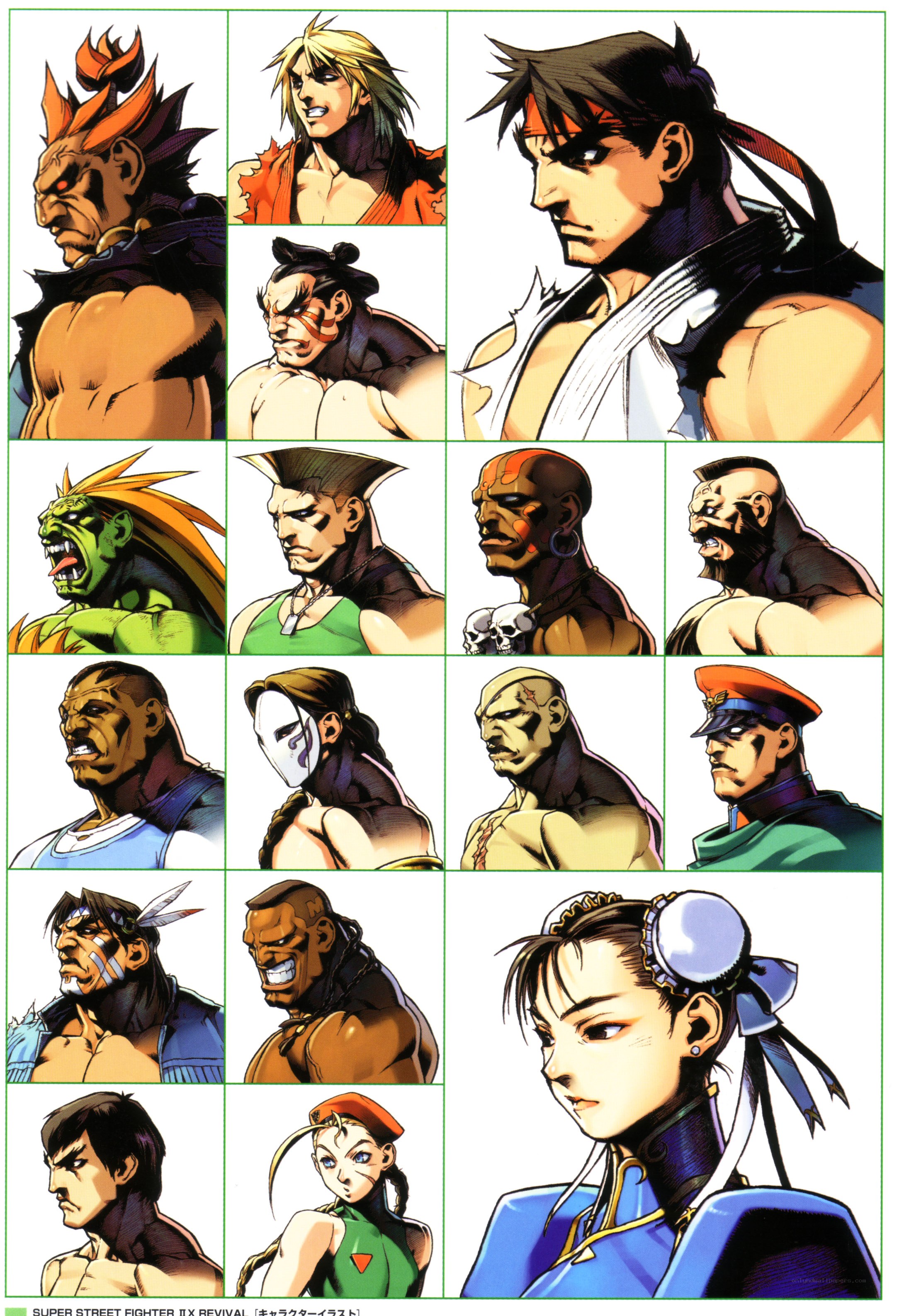 Street Fighter IX Revival characters