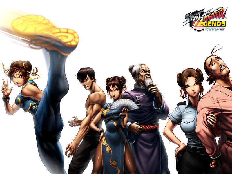 Street Fighter Legends characters