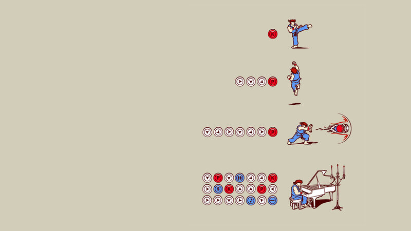 Street Fighter move sequence