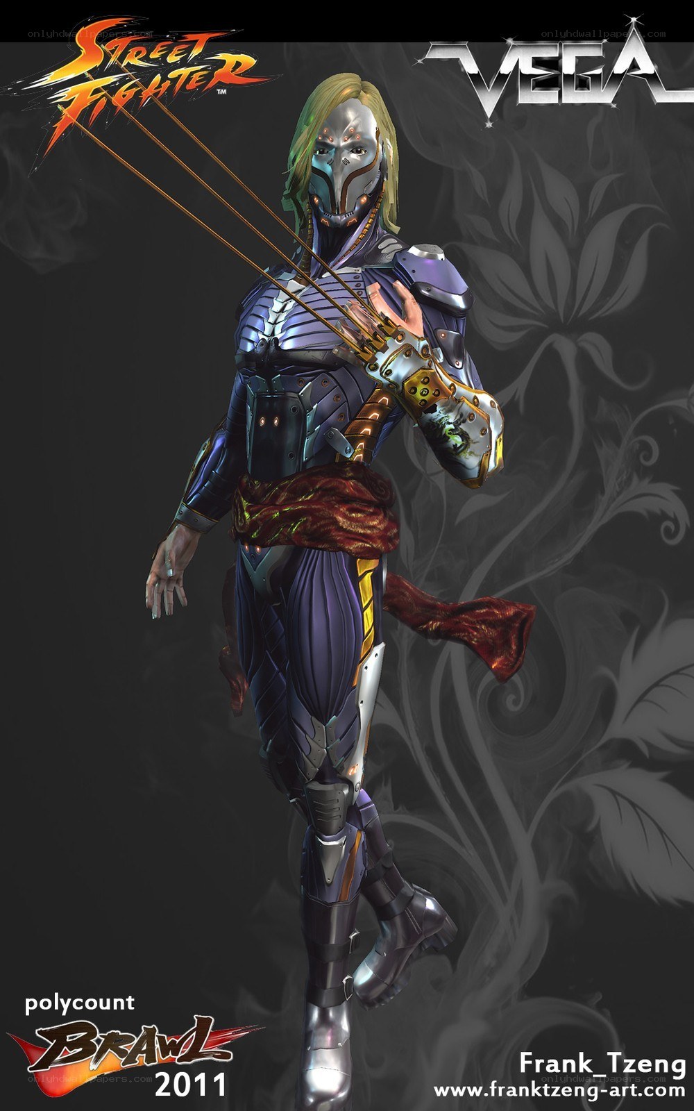 Street Fighter VEGA character art
