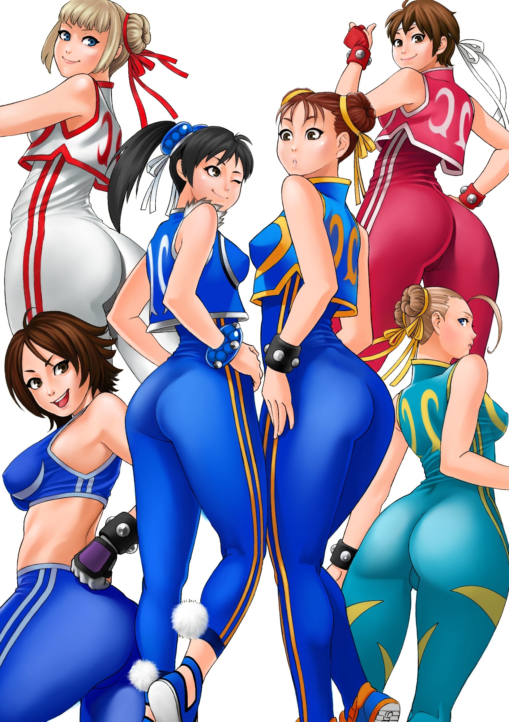Street Fighter women characters