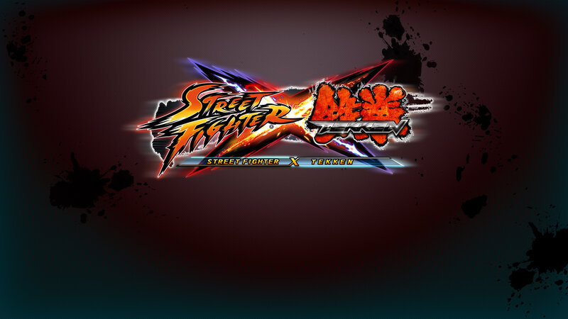 Street Fighter X Tekken Logo — Black