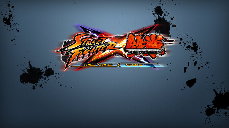Street Fighter X Tekken Logo — Blue