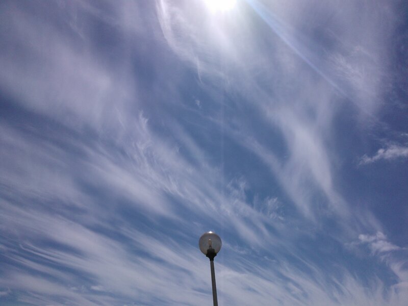 Street Lamp under Sky
