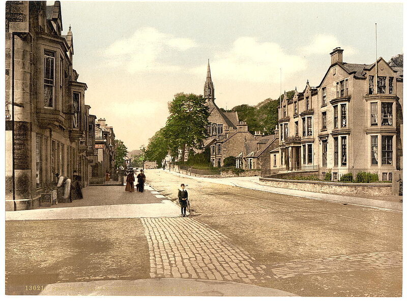 Street scene in Edinburgh
