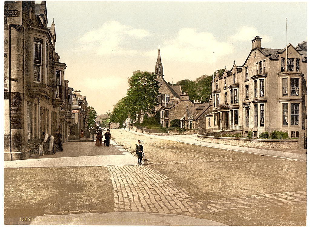 Street scene in Edinburgh