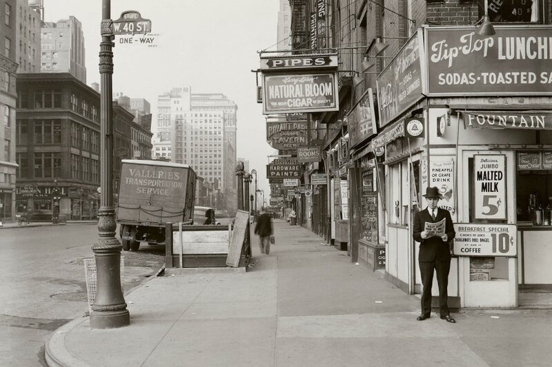 Street scene in New York City