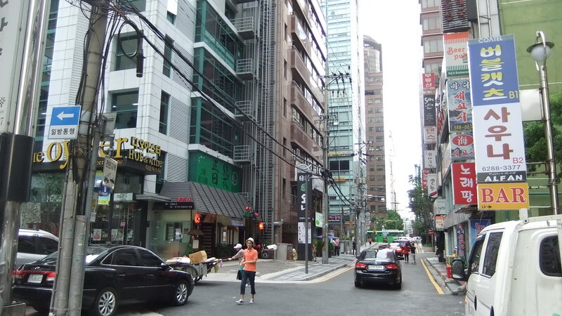 Street scene in Seoul