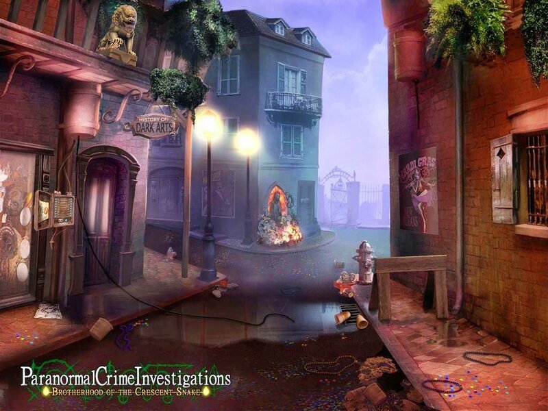 Street Scene with Fire