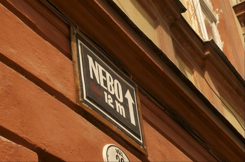 Street Sign on Building