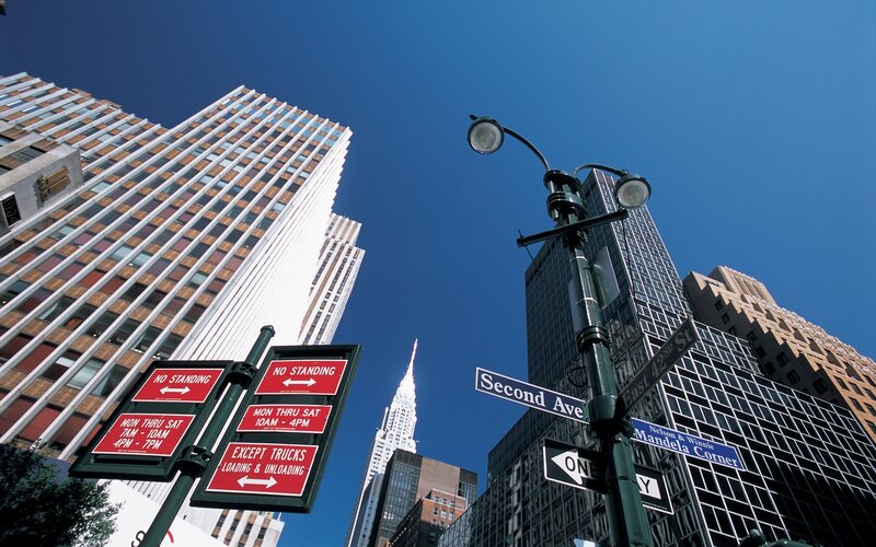 Street Signs and Skyscrapers