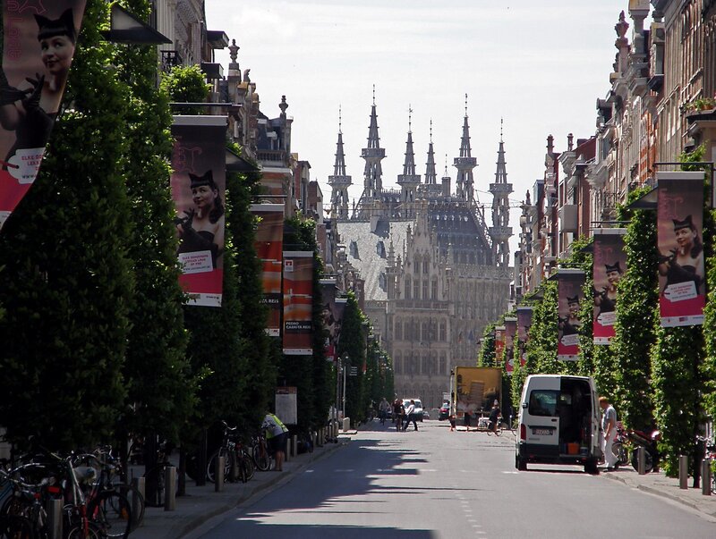 Street with Banners
