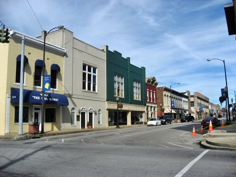 Street with Buildings