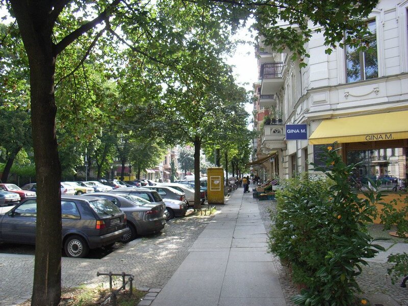 Street with Parked Cars